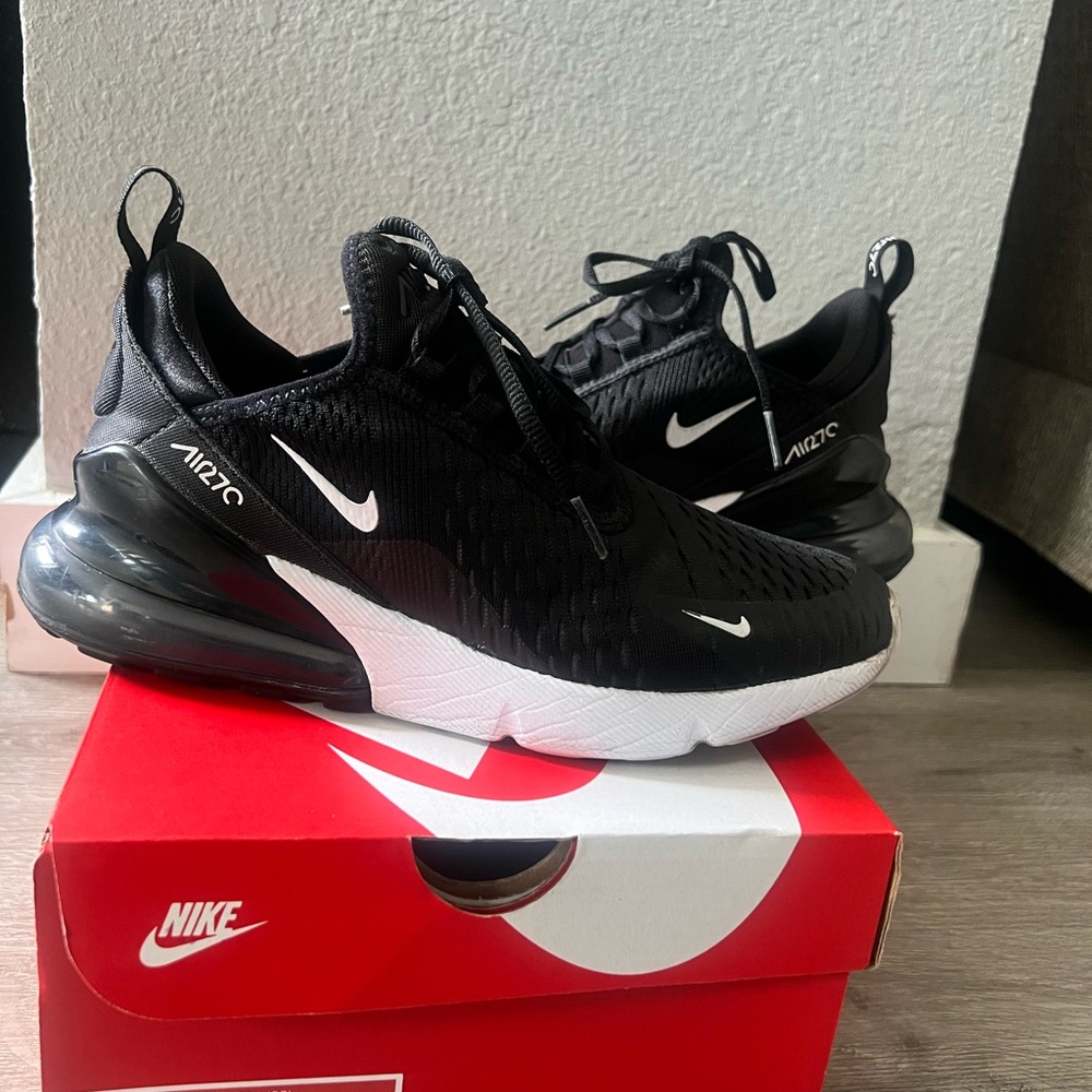 Nike Air Max 270 Black White Sneakers